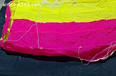 small mini gliders, with 8 to 11 square meters